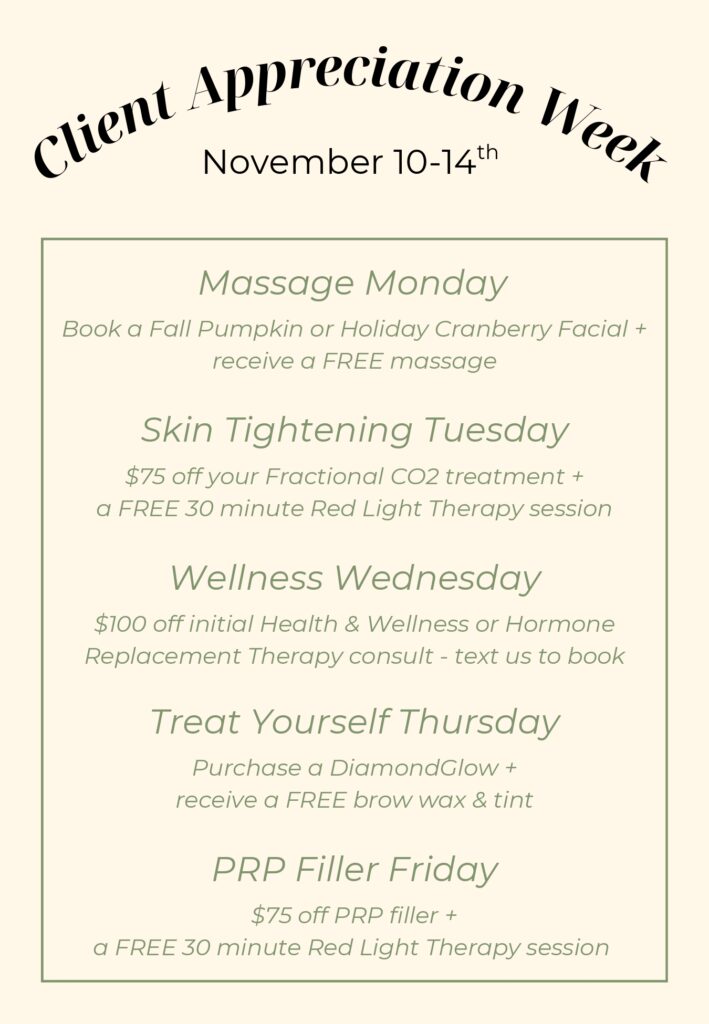 Client Appreciation Week Client Appreciation Week