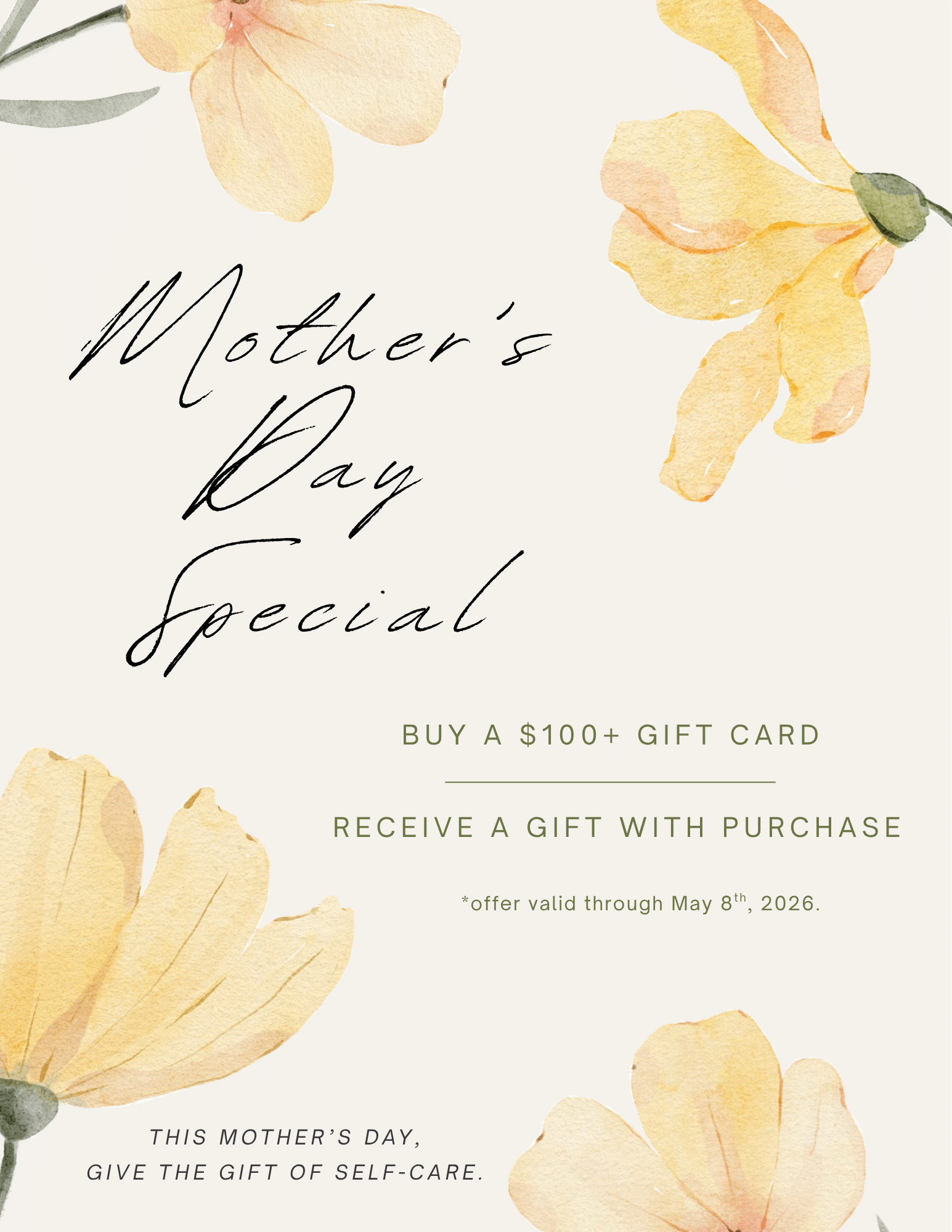 Mother’s Day Special