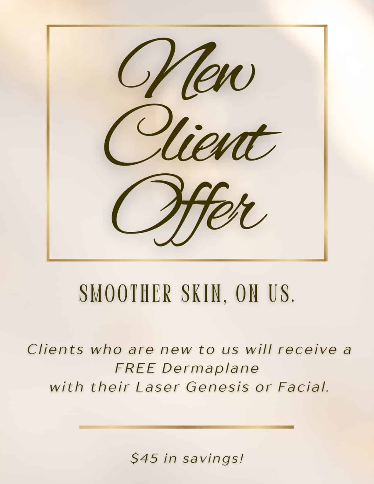 New Client Offer
